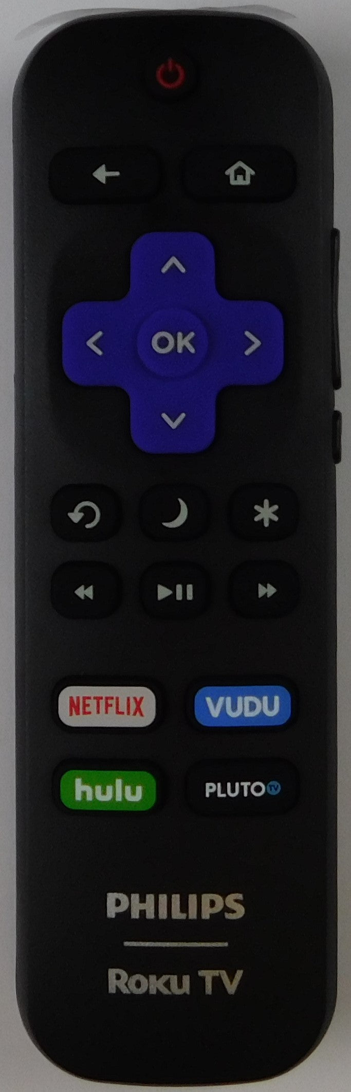 Original OEM replacement remote control for Philips Roku TVs 06-518W21-PH01X
