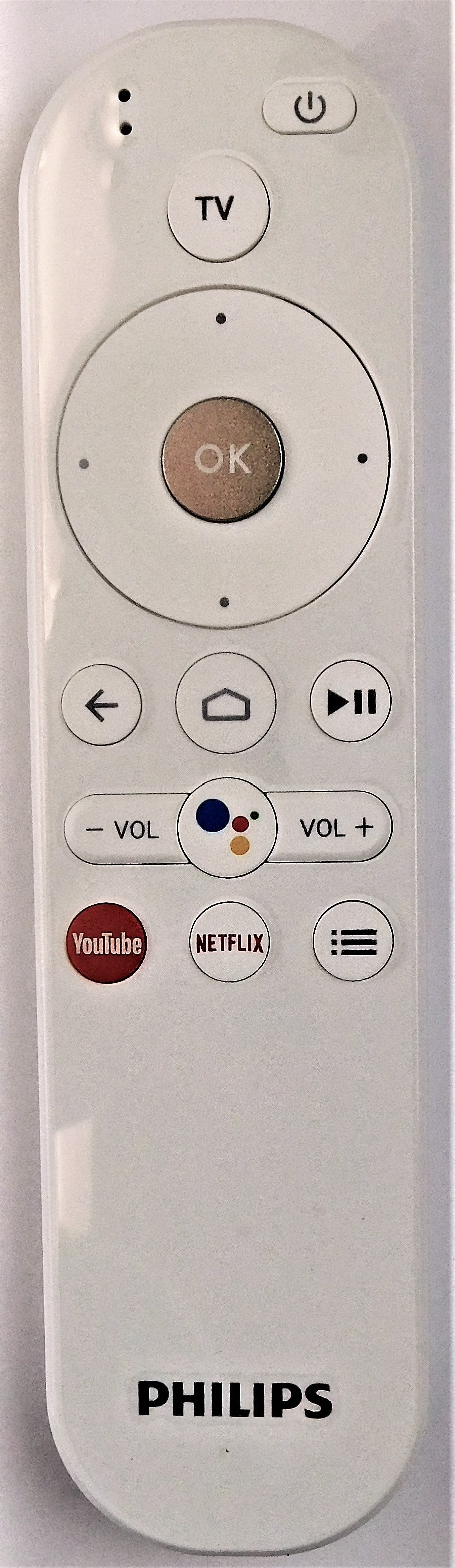 OEM replacement remote control for Philips Android TV 6111500740