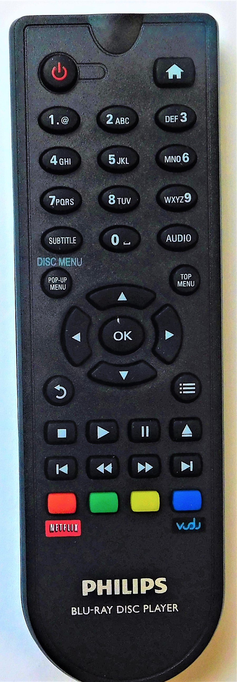 Original OEM replacement remote control for Philips Blu-ray players 996510052848