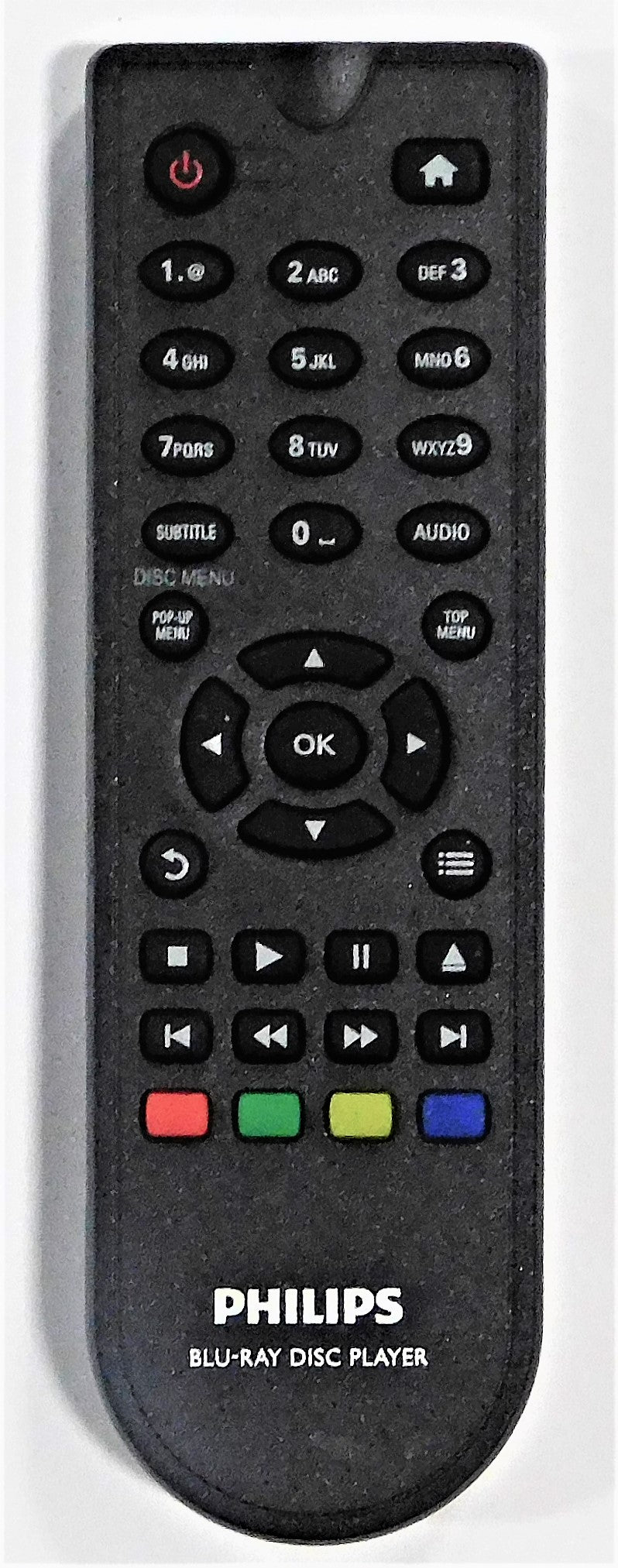 Original OEM replacement remote control for Philips Blu-ray players 996510053347
