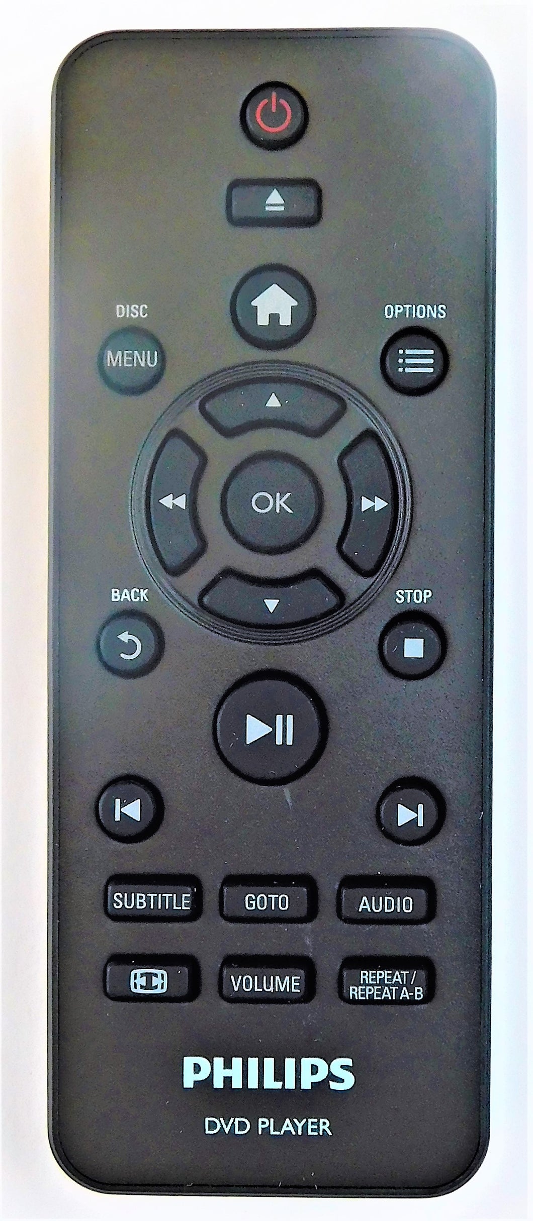 OEM replacement remote control for Philips DVD players 996510059626