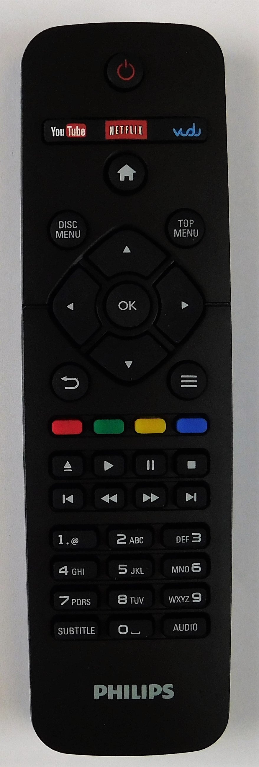 Original OEM replacement remote Philips Blu-ray players 996580000587