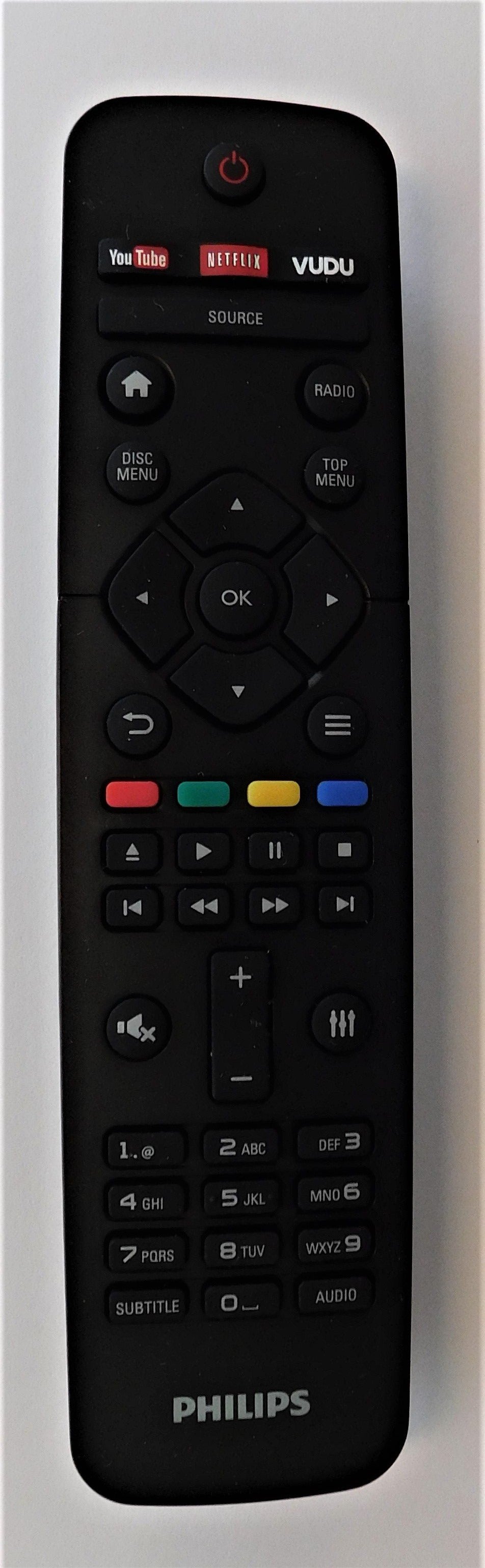 Original OEM replacement remote control for Philips Blu-ray Home Theater Systems 996580005145