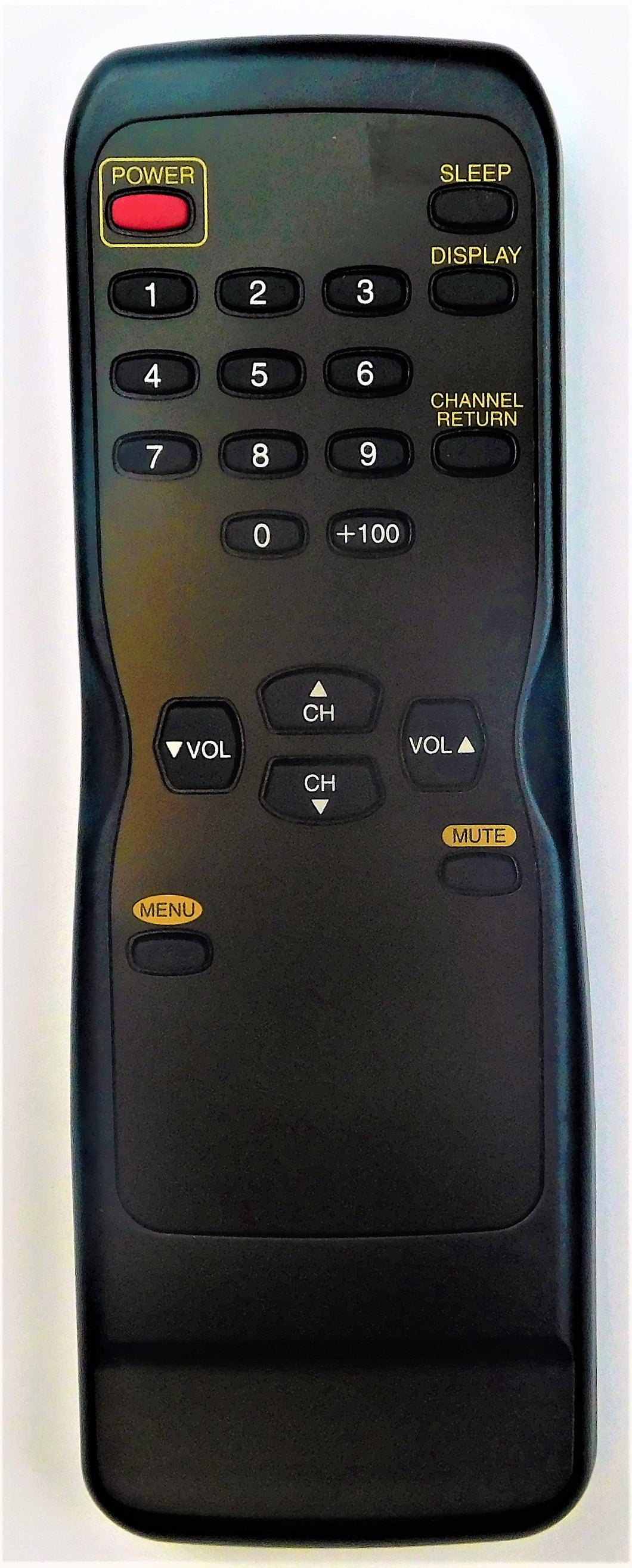 OEM replacement remote control for Emerson, Symphonic CRT TV N0105UD