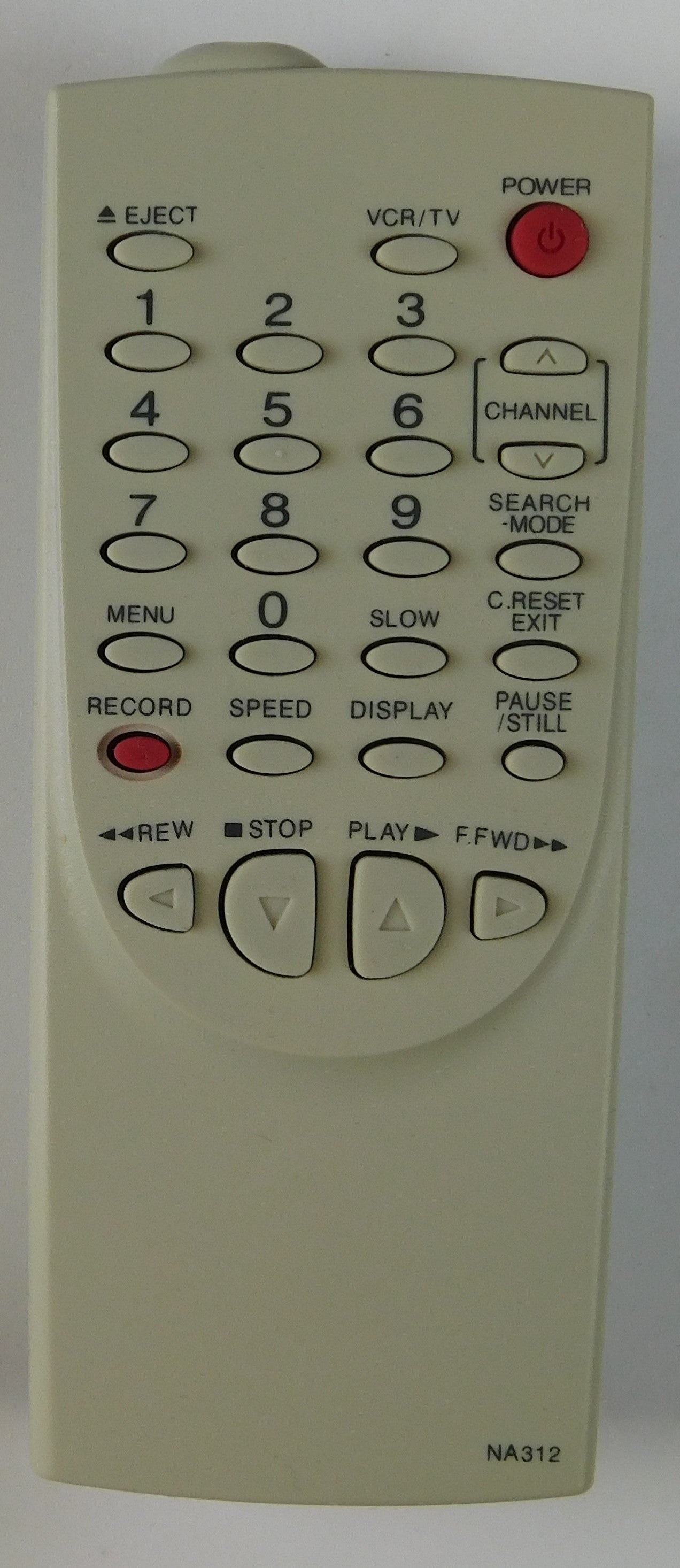 OEM replacement remote control for Durabrand, Emerson, Sylvania VCR Pl ...