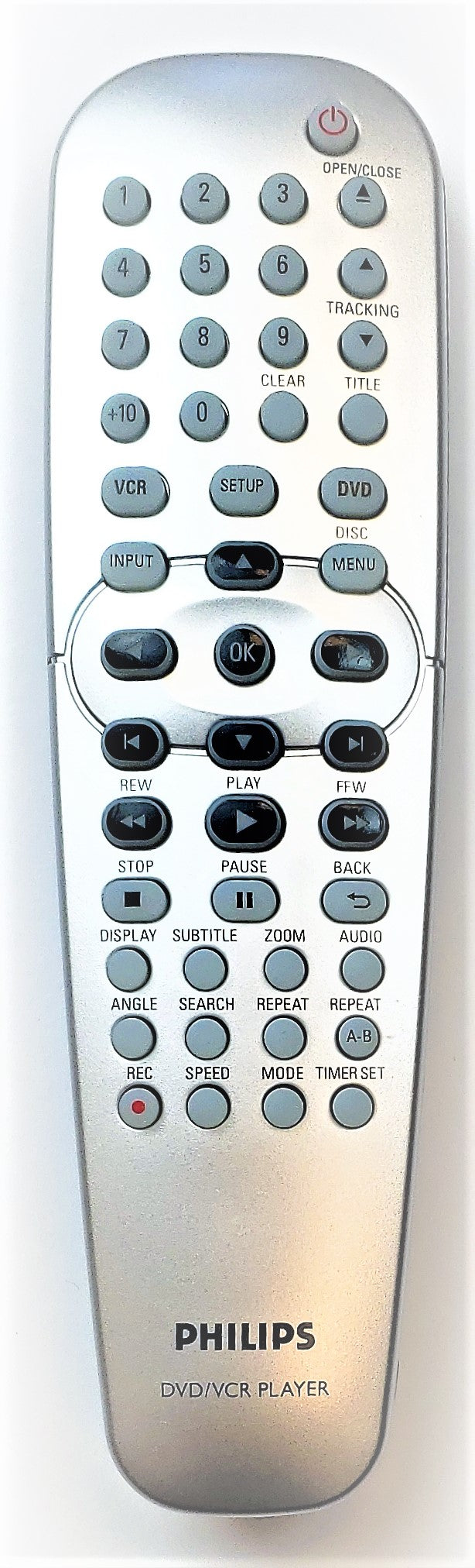 Original OEM replacement remote control for Philips DVD/VCR player NA727UD