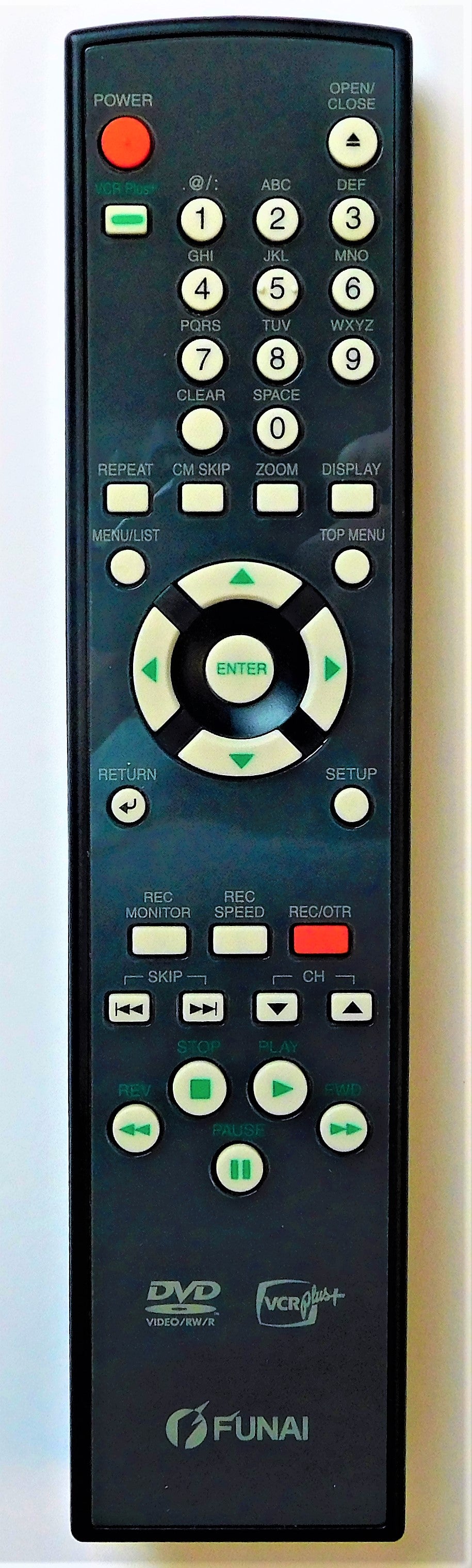 OEM replacement remote control for Funai DVD Recorders NA816UD – Funai ...