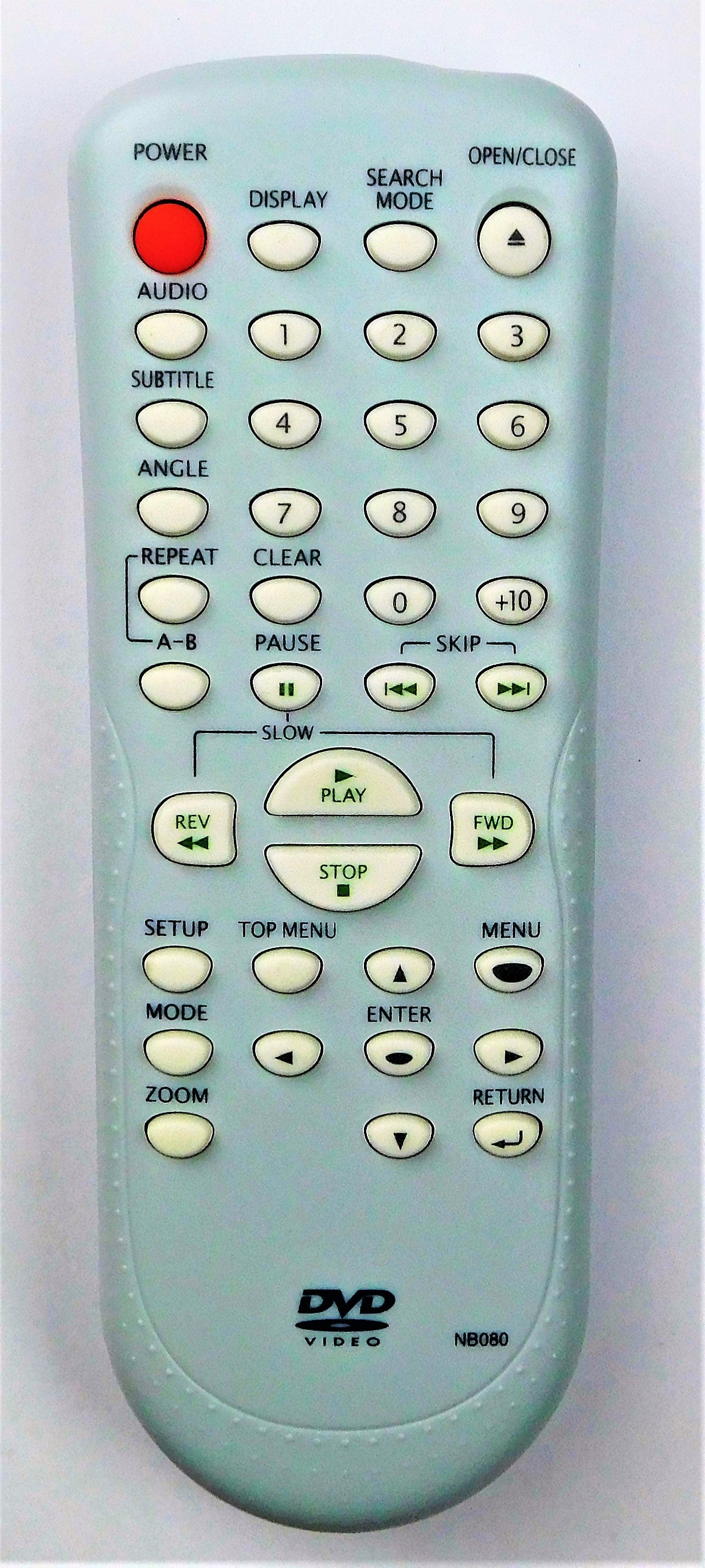 OEM replacement remote control for Sylvania DVD Players NB080UD Funai Service Corp