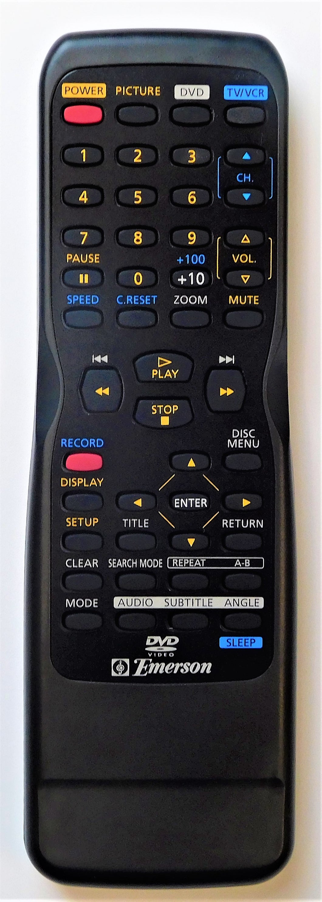 OEM replacement remote control for Emerson CRT TV NE201UD