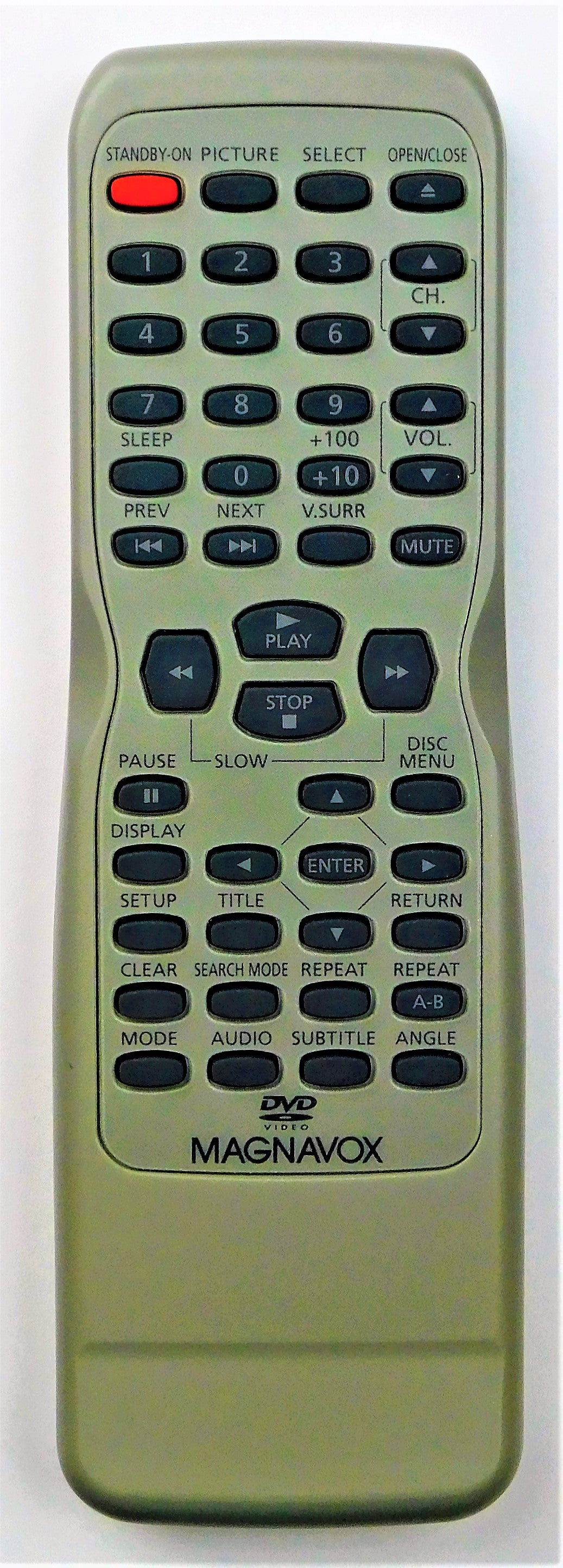 Original OEM replacement remote control for Magnavox CRT TV & DVD COMBOs NE239UD