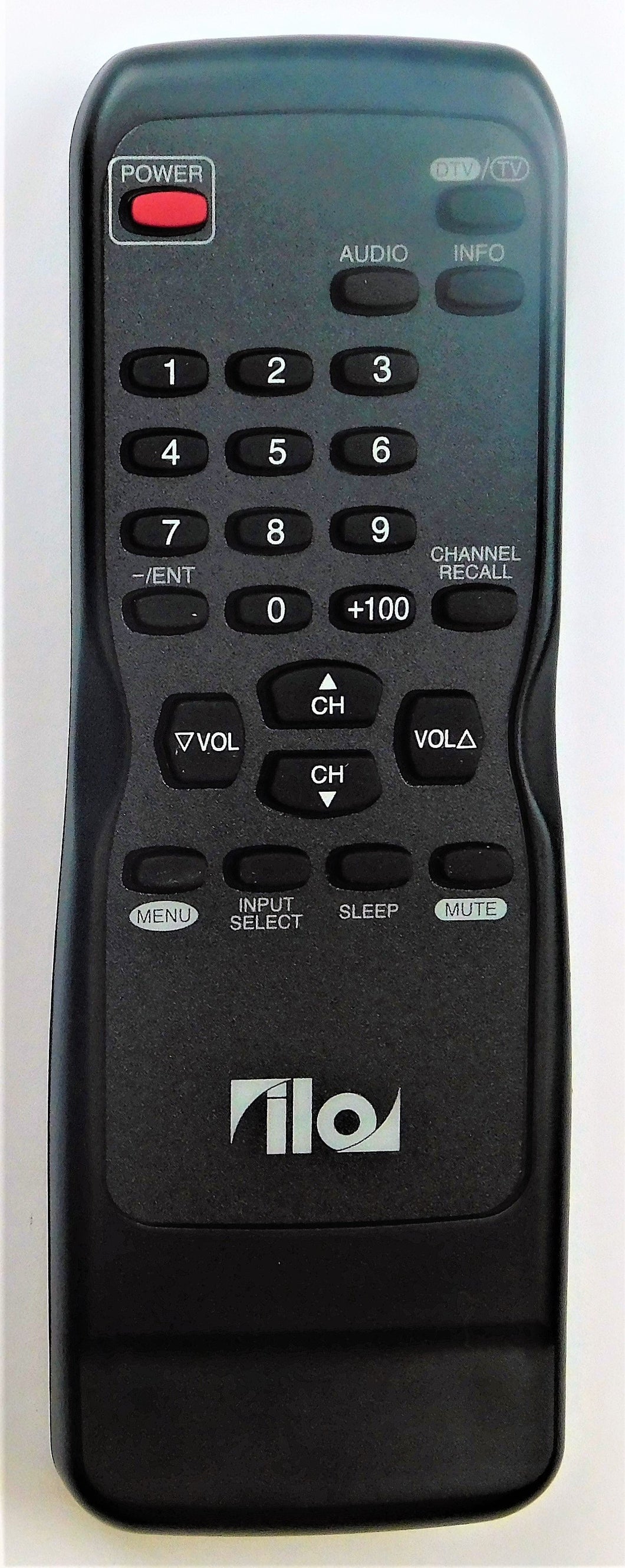 OEM replacement remote control for ILO CRT TVs NE614UE
