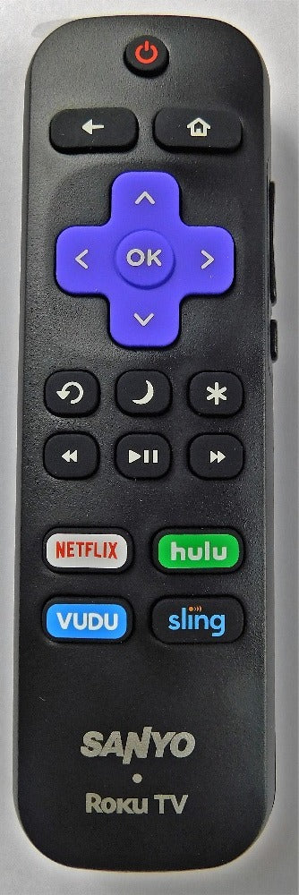 OEM replacement remote control for Sanyo Roku TV URMT21CND006