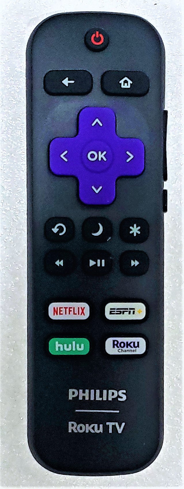 OEM replacement remote control for Philips Roku TV URMT21CND010