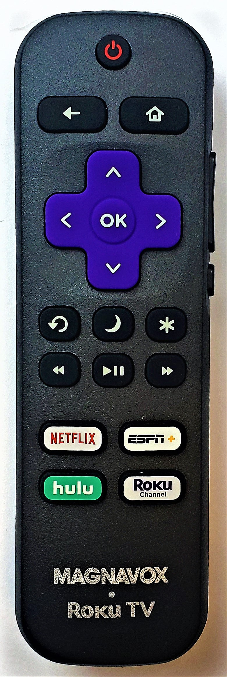 Original OEM replacement remote control for Magnavox Roku TVs URMT21CND011