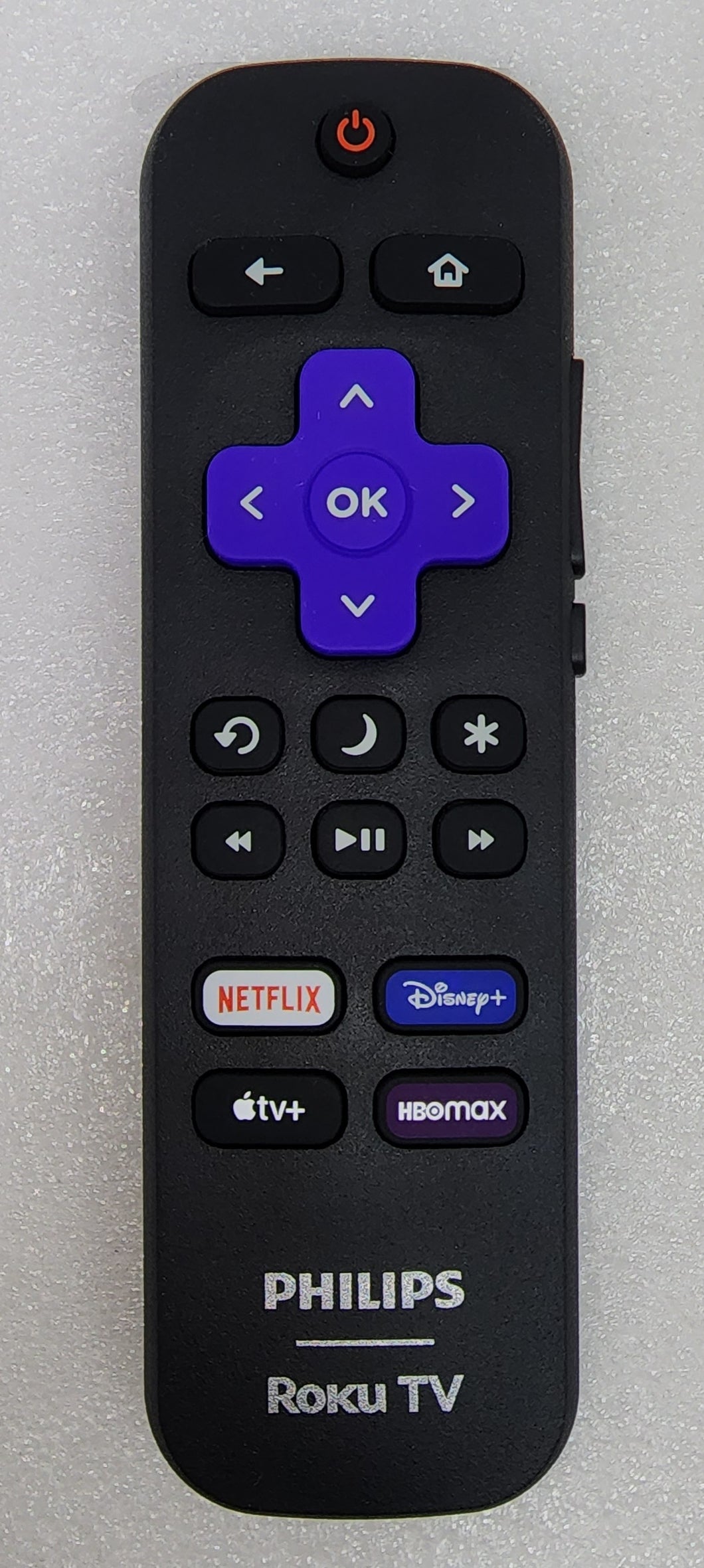OEM replacement remote control for Philips Roku TV URMT21CND030