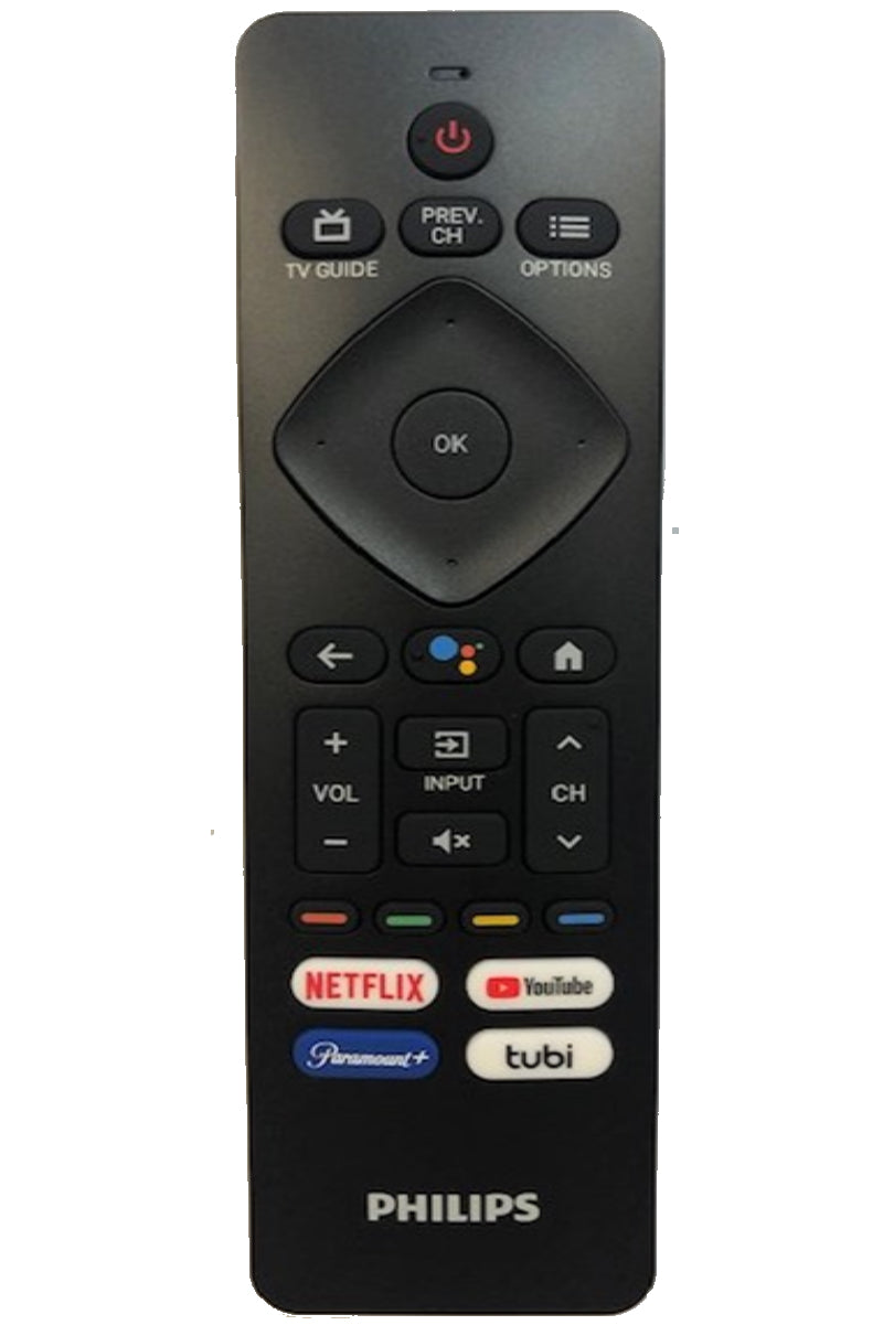 OEM replacement remote control for Philips Android TV URMT26CND001