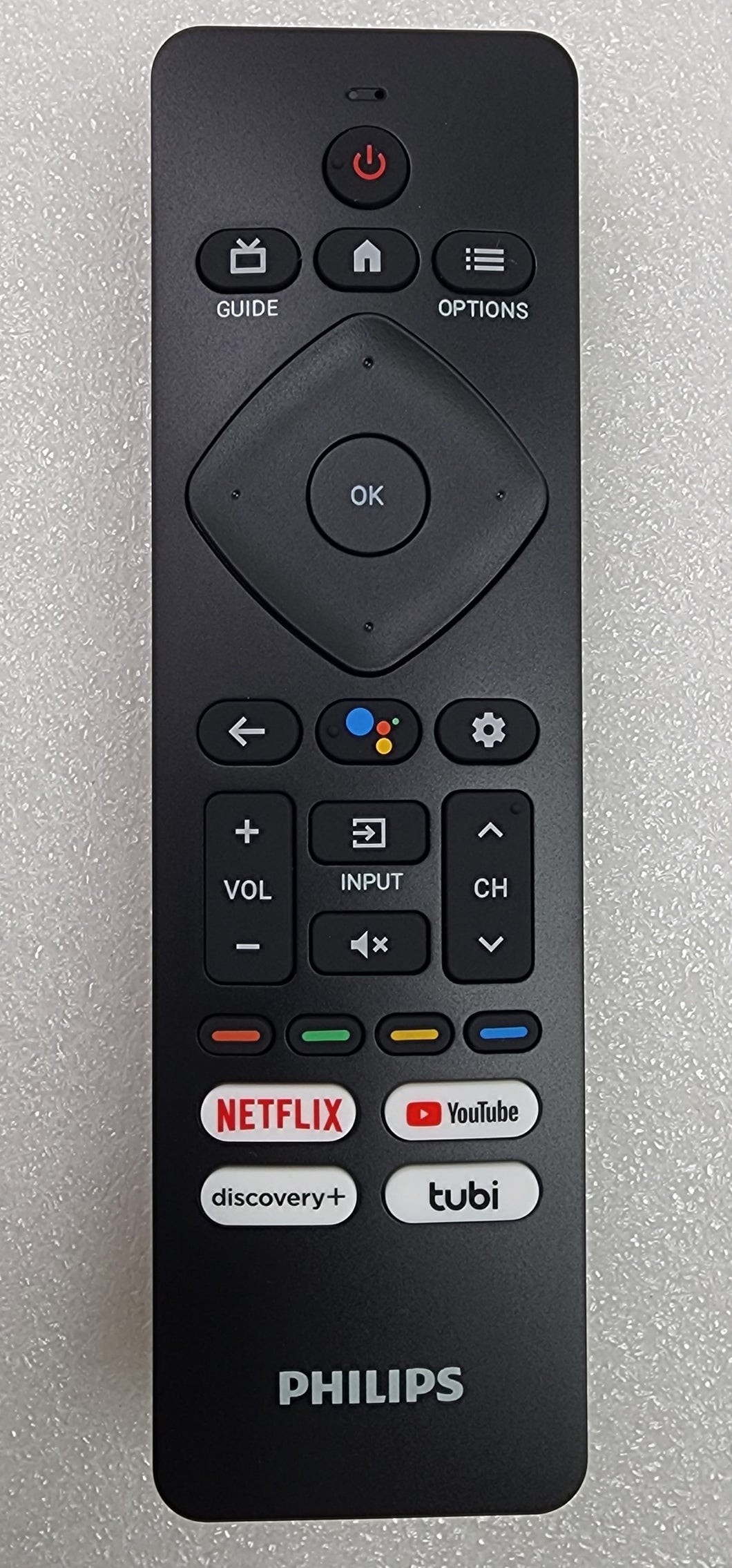 OEM replacement remote control for Philips Google TV URMT26CND002